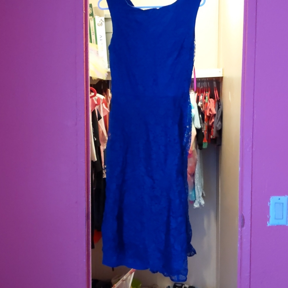 Betsey Johnson royal blue dress